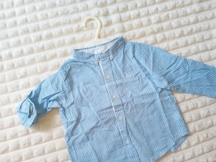 Chemise garçon 18mois 🤍🩵 - photo numéro 2
