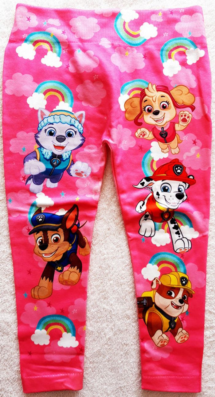 2 Leggings thermiques fille 24-36 mois / Pat'Patrouille - Nickelodeon - photo numéro 3