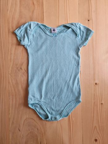 Body  Petit Bateau 36 mois imparfait