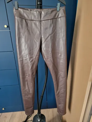 Leggings cuir