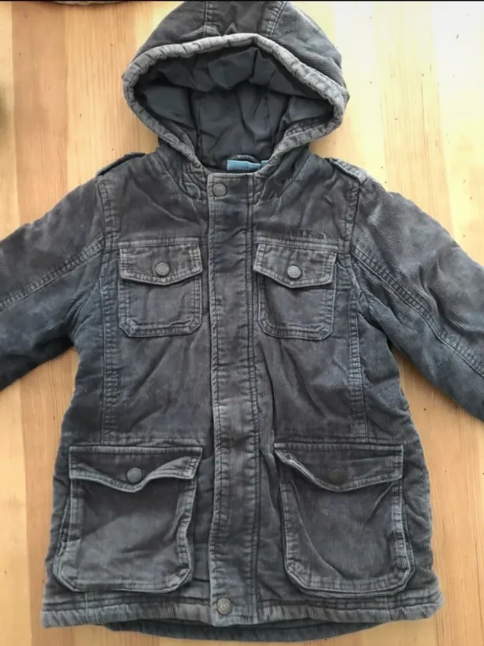 Manteau en velours 6 ans