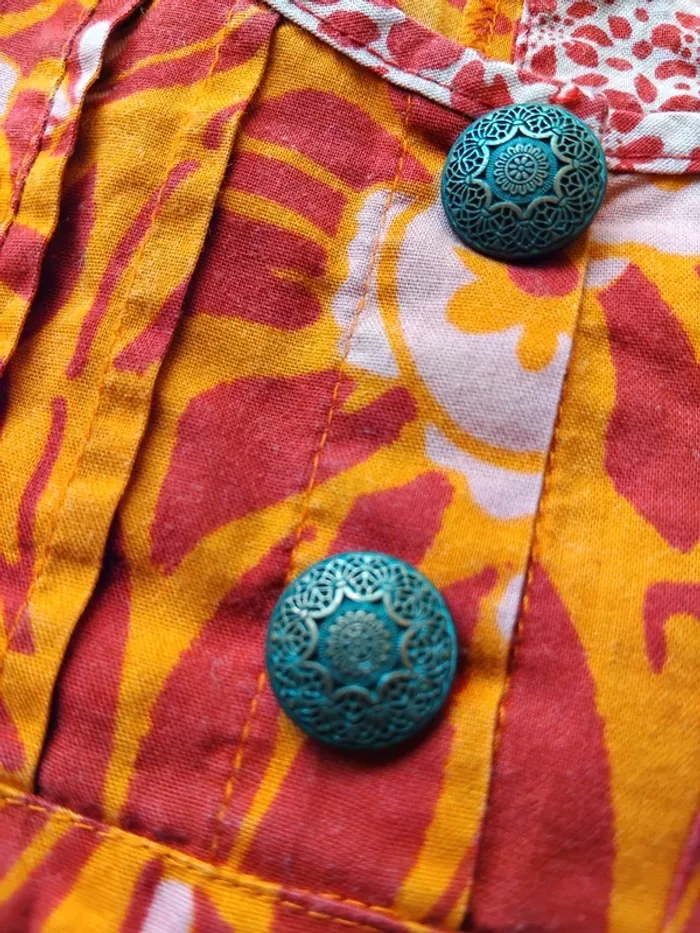💡 tunique couleur été Kenzo kids fille 18 mois - photo numéro 2