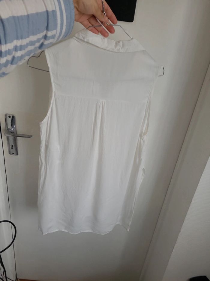 Chemise sans manche blanche - photo numéro 5