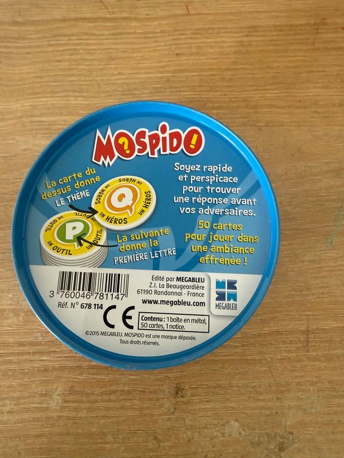 Jeu «Mospido» - photo numéro 2