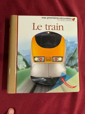 livre mes premières decouvertes le train