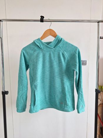 Pull sweat à capuche Trespass vert d'eau, bleu enfant 11/12 ans