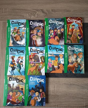 10 livres Le club des cinq