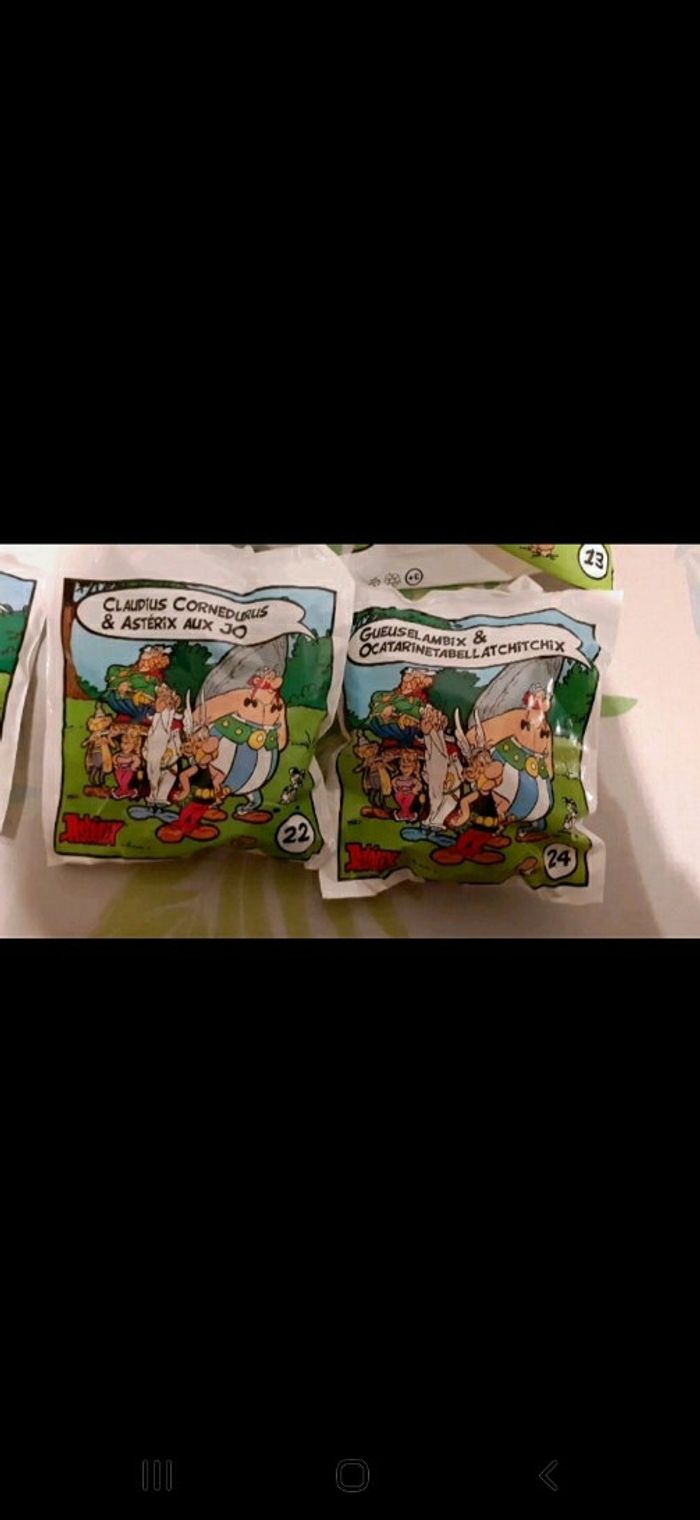 #lot 8 figurines Astérix McDonald 2019 - photo numéro 5