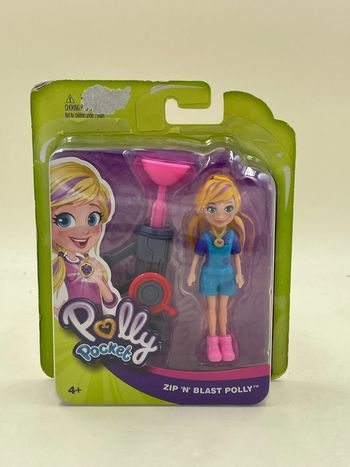 Figurine Polly Pocket Zip ´N’ Blast Polly Mattel neuf