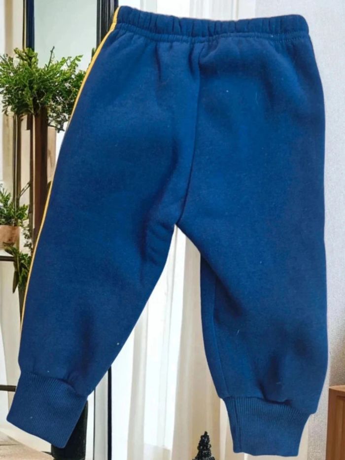 Ensemble 3 pièces bleu m moutarde 🌹 12 mois 🌹 - photo numéro 5