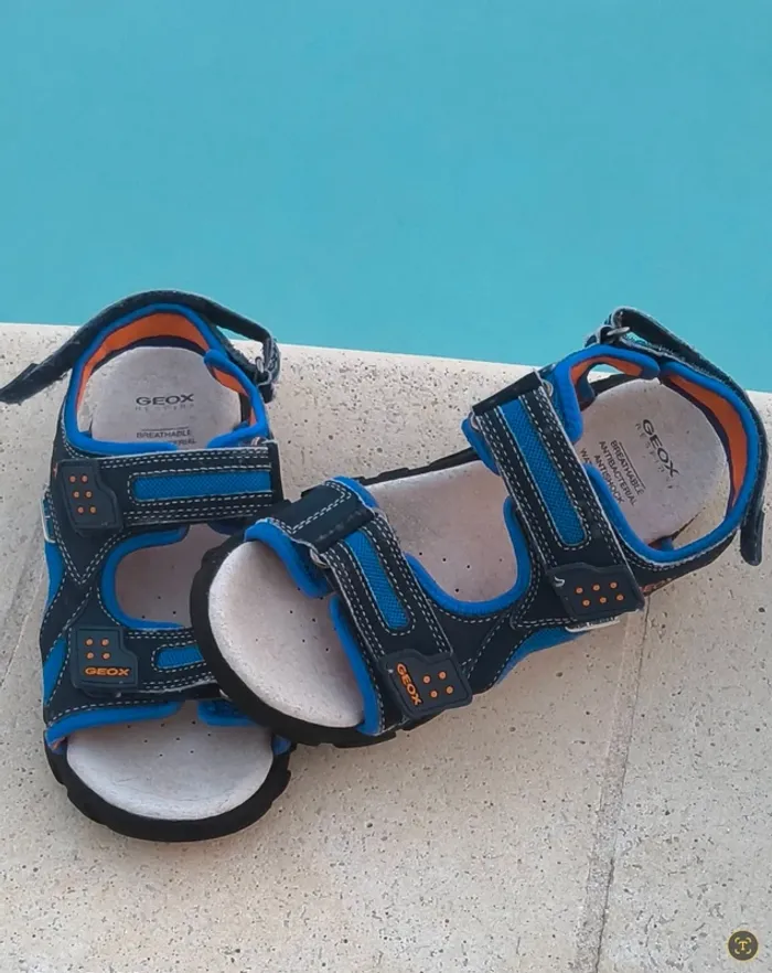 Sandales Geox Cuir 35 - photo numéro 2