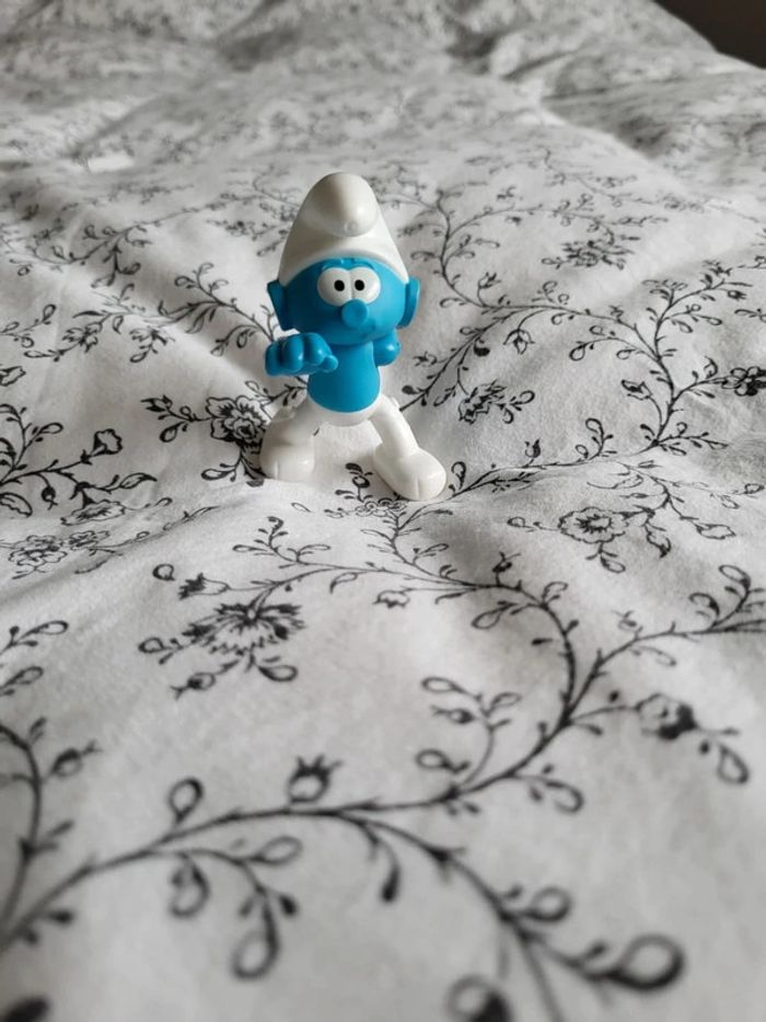 Figurine Schtroumpf robot mcdo 2018 collector