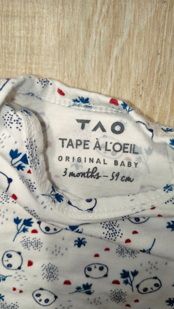 Lot de vêtements garçon taille 3 mois - photo numéro 2