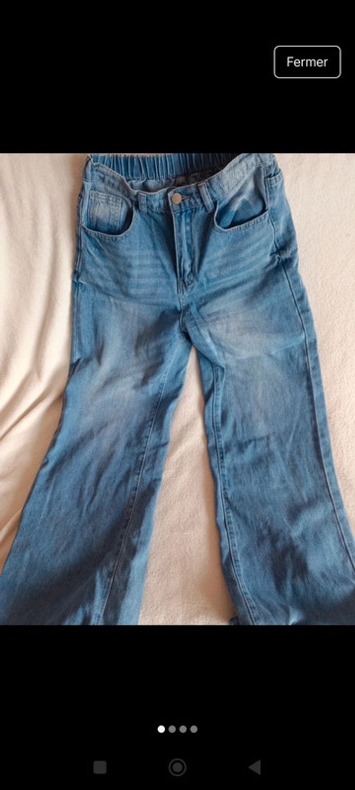 💙Jean large shein /14 ans , parfait état