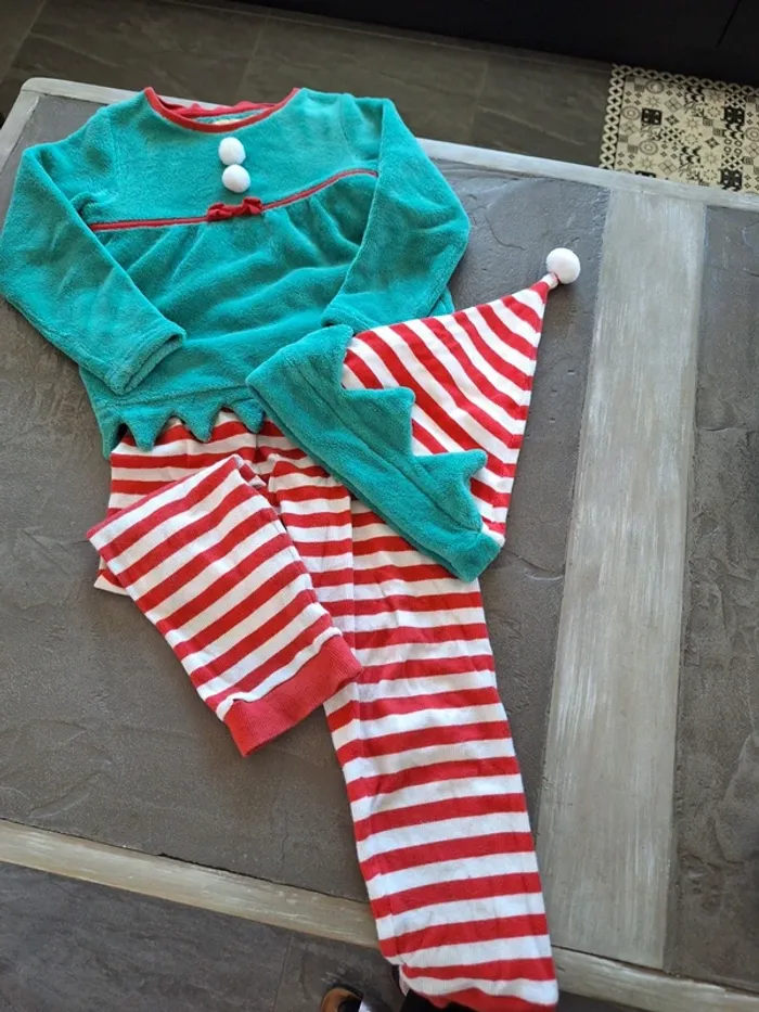 Pyjama de Noël lutin