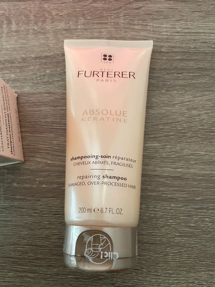 Shampoing Réparateur René Furterer Absolue Kératine - Cheveux Abîmés - photo numéro 2