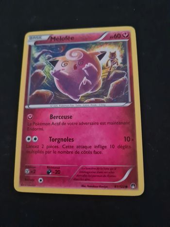 Carte pokémon  melofee 81/122