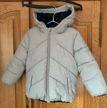 Doudoune grise Kiabi T.36mois