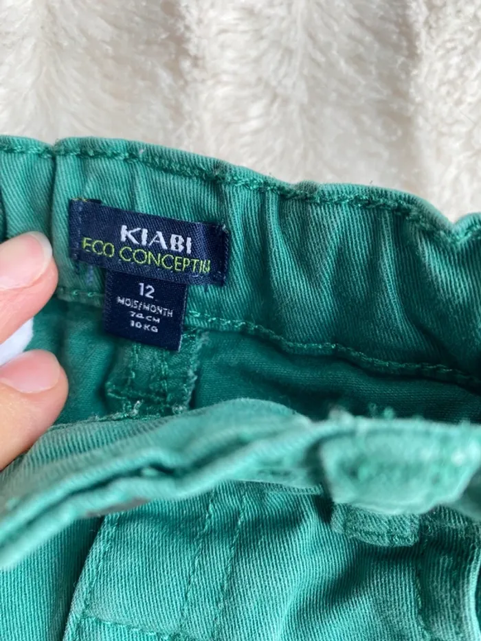Jeans vert kiabi - photo numéro 3