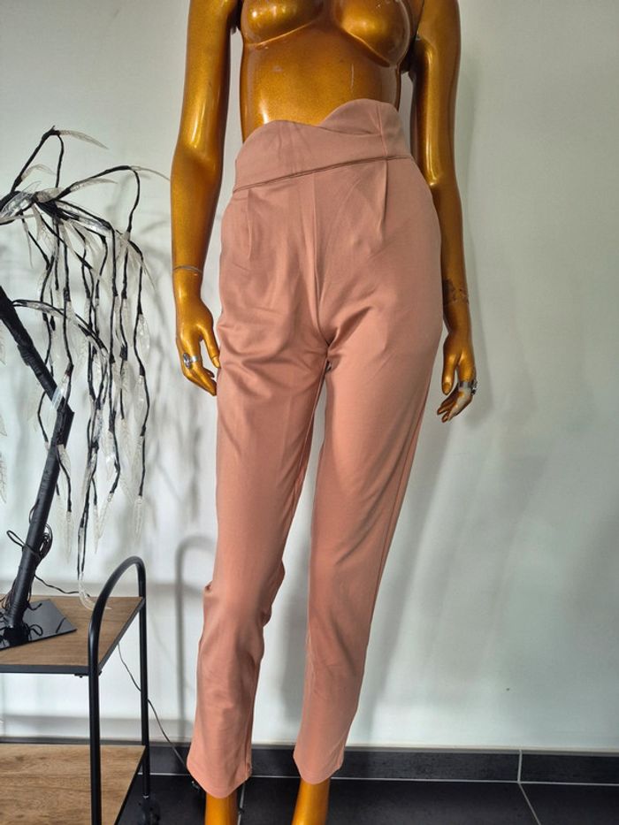 Pantalon Court Femme Rose