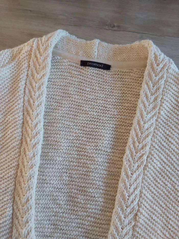 Gilet beige femme promod - photo numéro 3