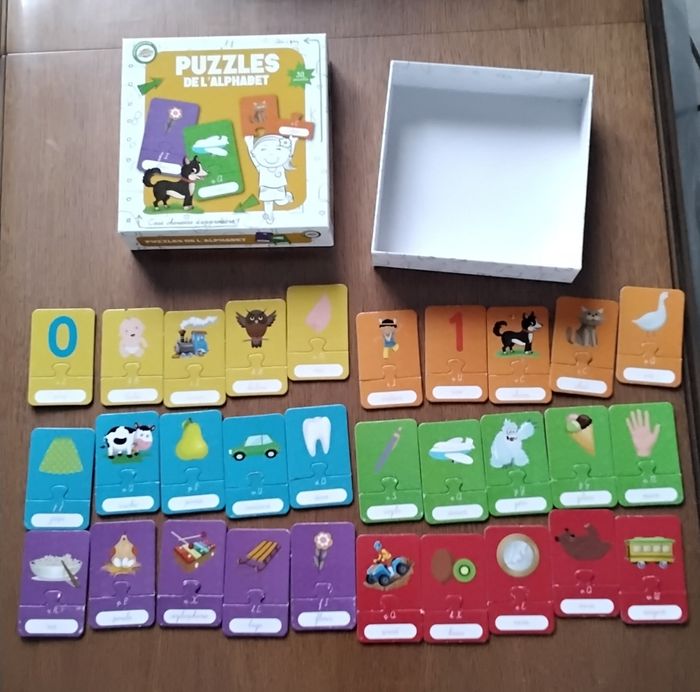 Puzzle  de  l  alphabet,  c'est  chouette  d  apprendre  ,Toy  Universe  ,30 Puzzle  ,4 ans - photo numéro 3
