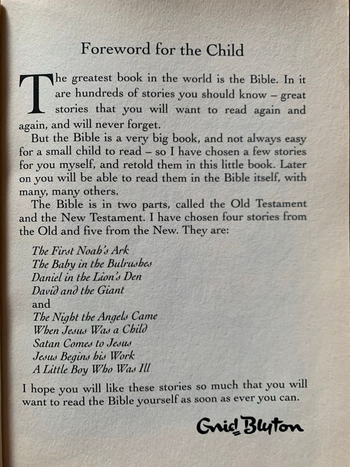 Bible stories - Enid Blyton - photo numéro 3