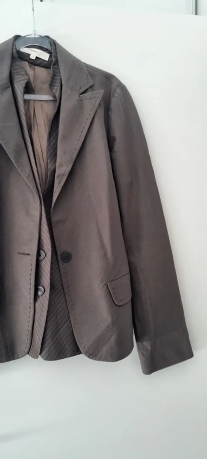 Veste blazer vanessa Bruno kaki 40 vintage - photo numéro 4