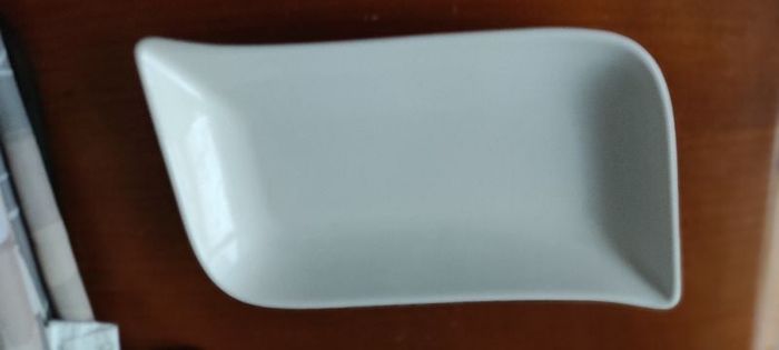 Coupelle "vague" porcelaine