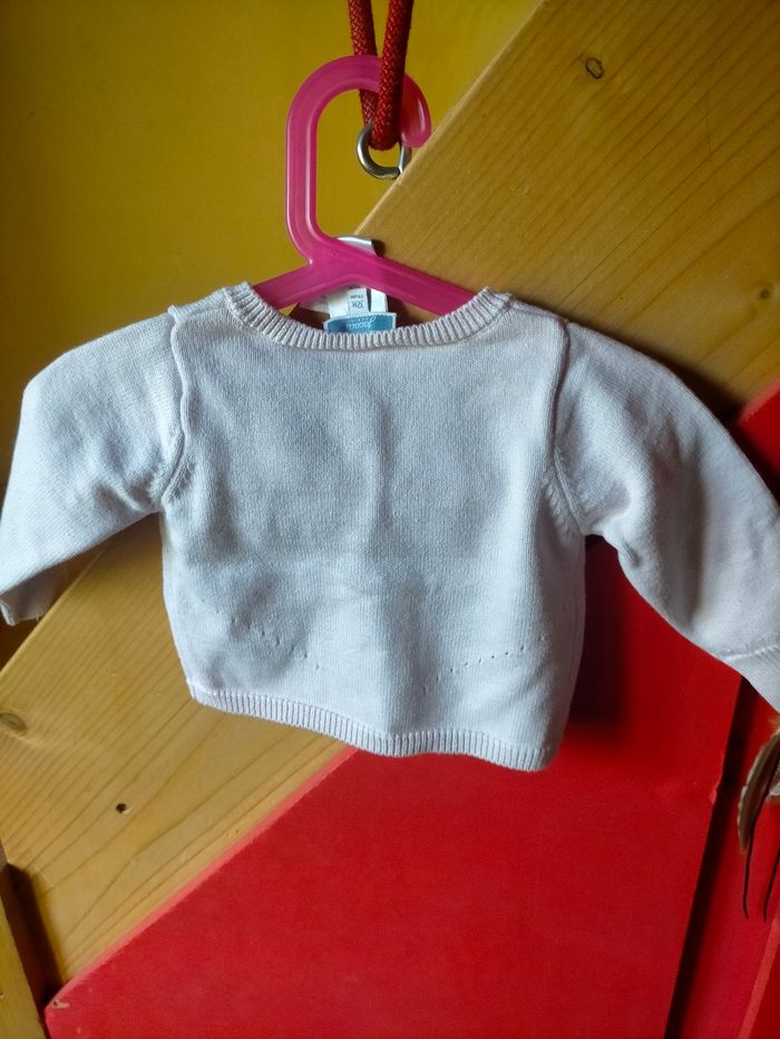 Joli cardigan Jacadi 12 mois - photo numéro 3