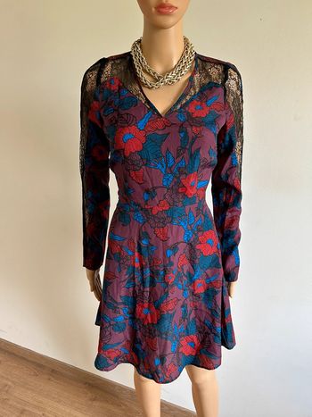 Robe imprimée neuve à manches longues Morgan taille 36