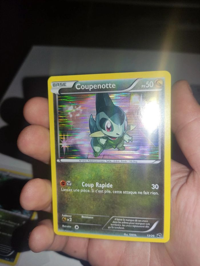 Lot carte Pokémon Holo coffre des dragons tranchodon coupenotte insicache - photo numéro 4
