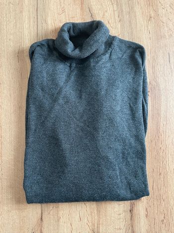 Pull col roulé XXL