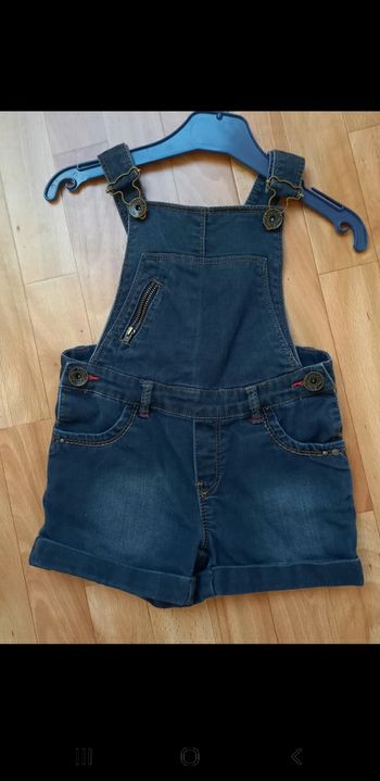 Salopette short 4ans