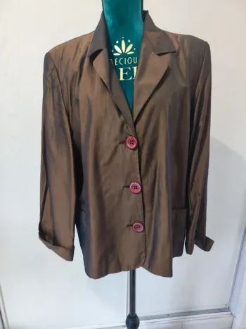 Blazer irisé
