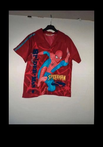 Chemise garçon Spiderman