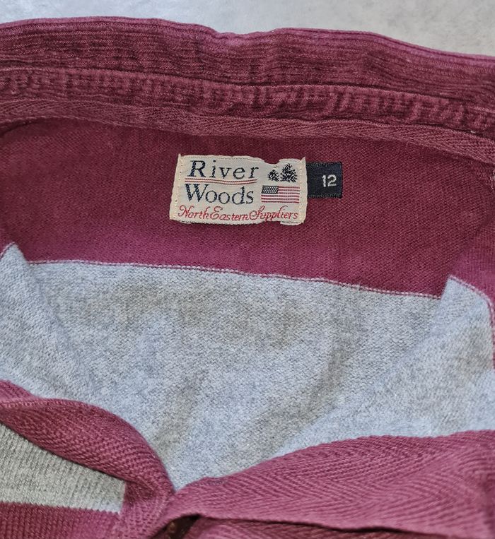 t-shirt polo manches longues rayures garçon 12 ans - photo numéro 10