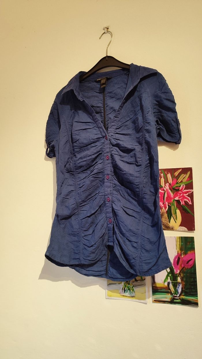 Chemisier froncé y2k T34