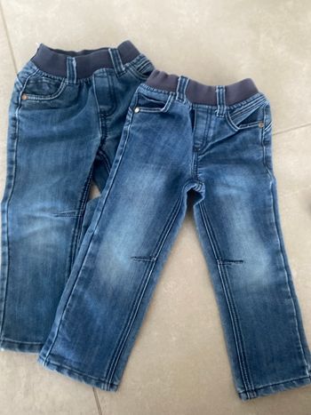 Lot de 2 jeans 3 ans