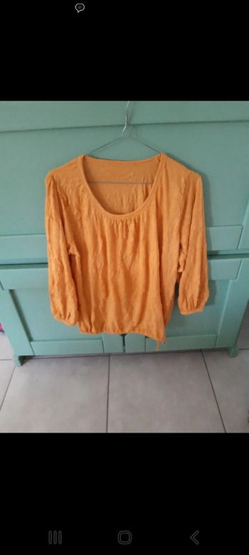 Blouse gaufrée 42
