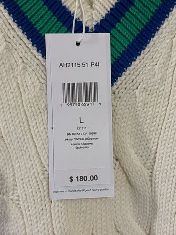 Pull sans manche  Lacoste 