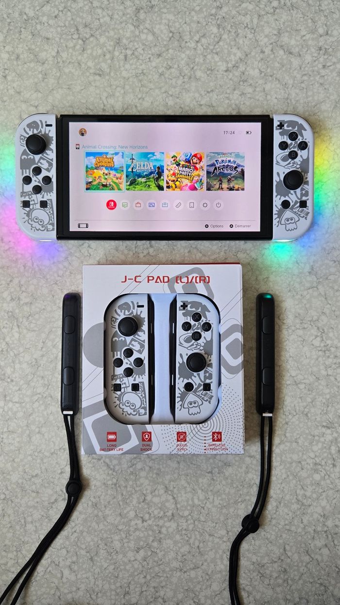 Manettes joycons neuves Nintendo switch - photo numéro 2
