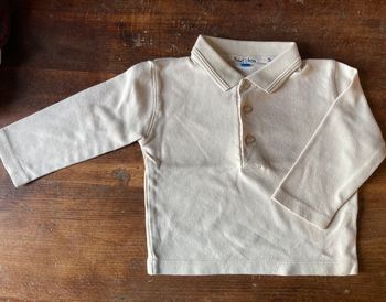 Polo beige 18 mois Bout’Chou