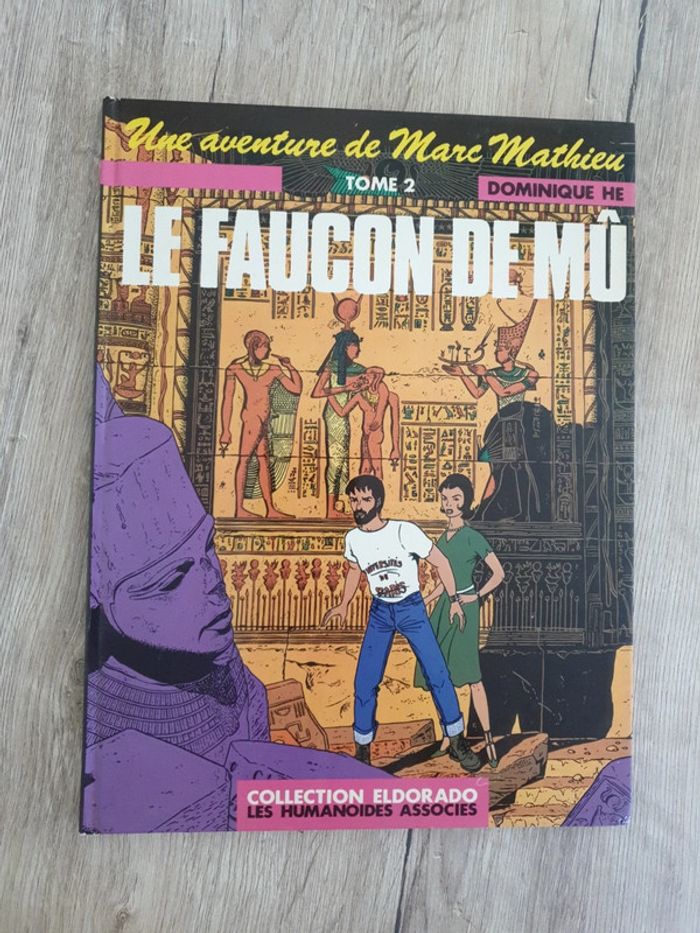 Bande dessinée Le faucon de Mû