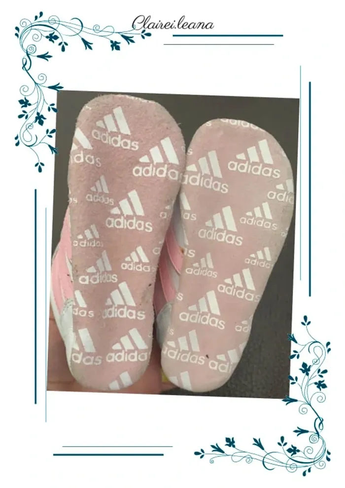 🛑chaussure bébé adidas🛑T18 - photo numéro 4