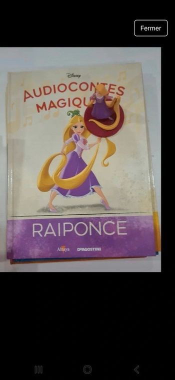 Numero18 collection audiocontes Magiques Altaya édition disney