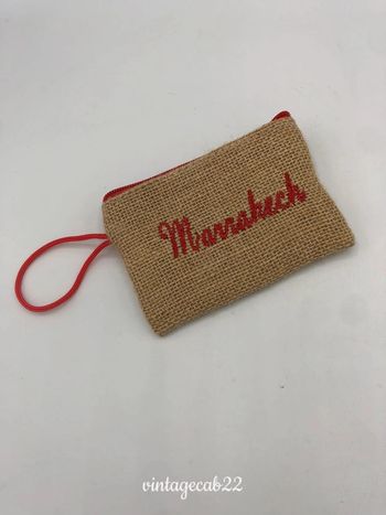 Sublime porte monnaie broderie Marrakech neuf