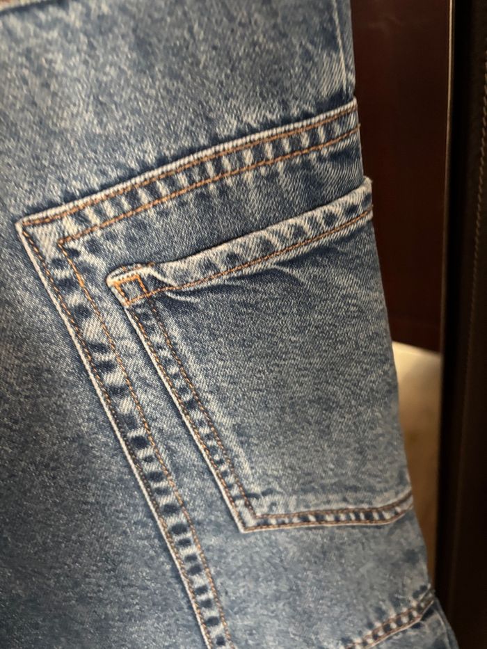 Salopette fille jean ZARA - photo numéro 5