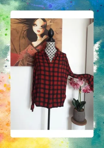 Chemise a carreaux 38