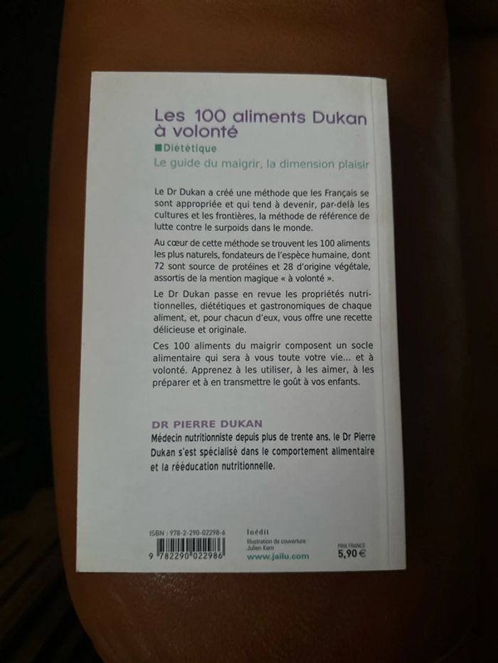 Livre les 100 aliments Dukan à volonté - photo numéro 2